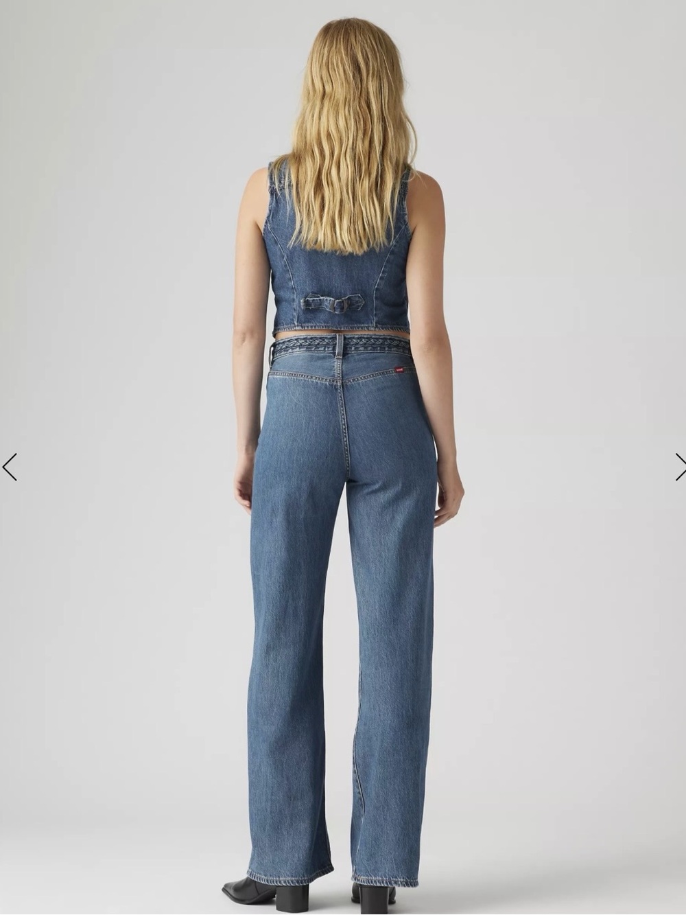 Levi’s Braided Ribcage Jean - Picture 2 of 2